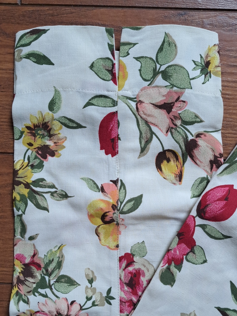 MAX&Co. Active Floral Linen Blend Trousers IT 42 US 2 Made in Italy - Picture 3 of 11
